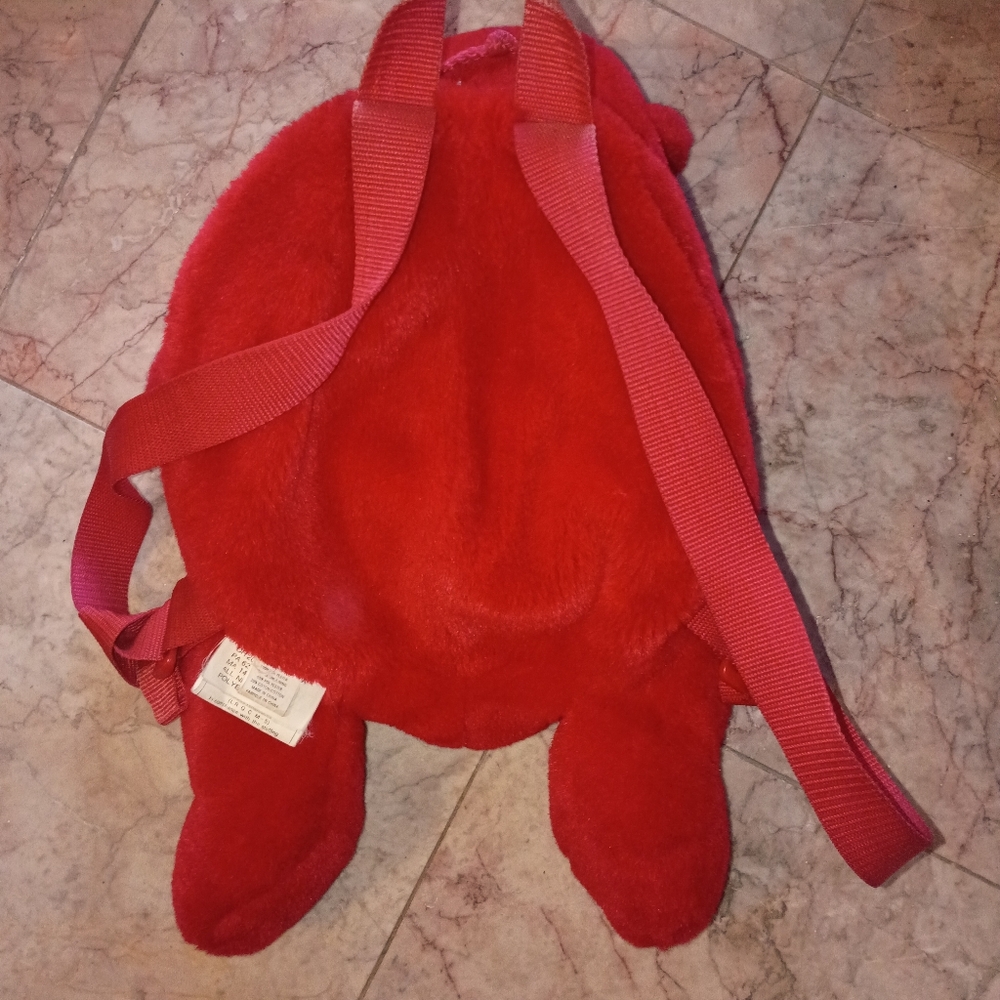 Red Teddy Ear Backpack - image 3